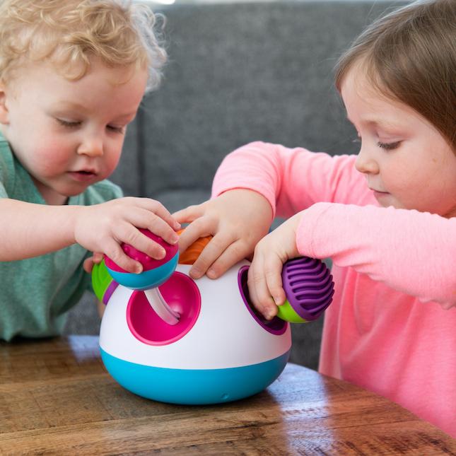 Fat Brain Toys Klickity Sensoryczna Pracownia rozwijająca wszystkie zmysły