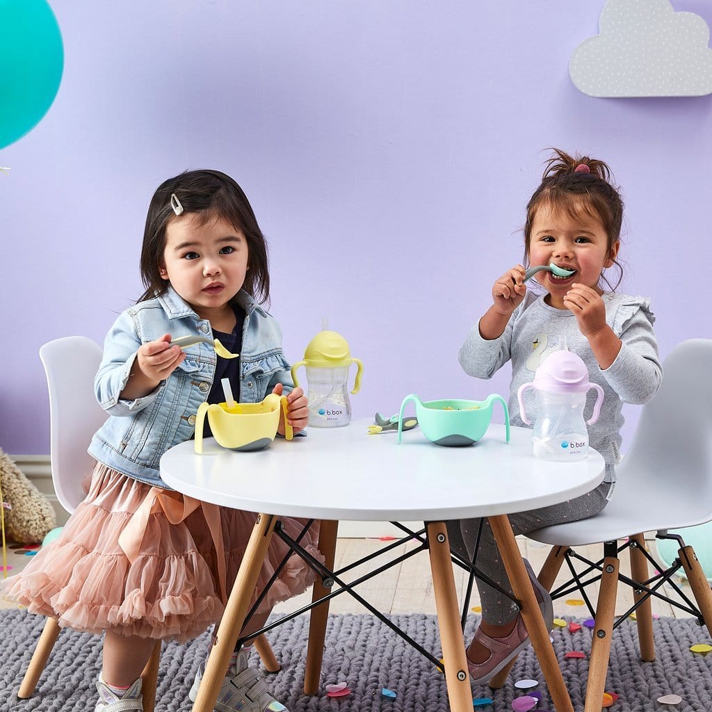 b.box bidon z obciążoną słomką niekapek  Boysenberry by Gelato - 4kidspoint.pl