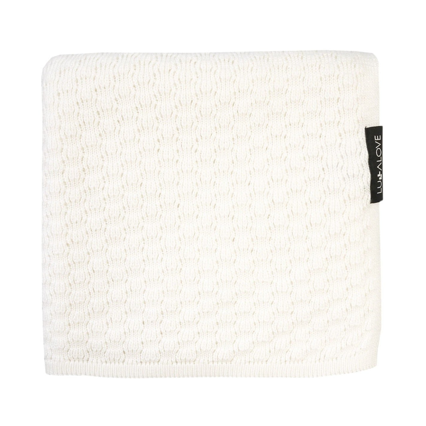 Lullalove Lekki otulacz kocyk bambusowy 90x90 cm motylek kokos