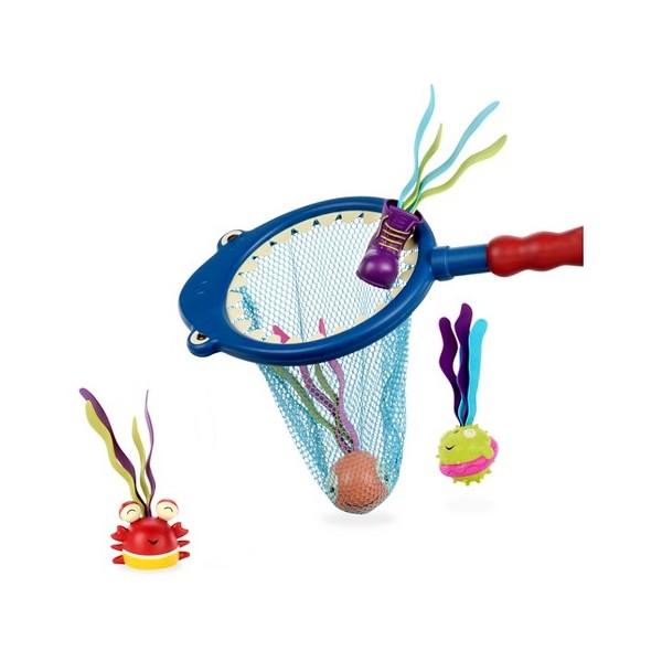 B.Toys Gra zręcznościowa łowienie morskich zwierzaków Rekin - 4kidspoint.pl