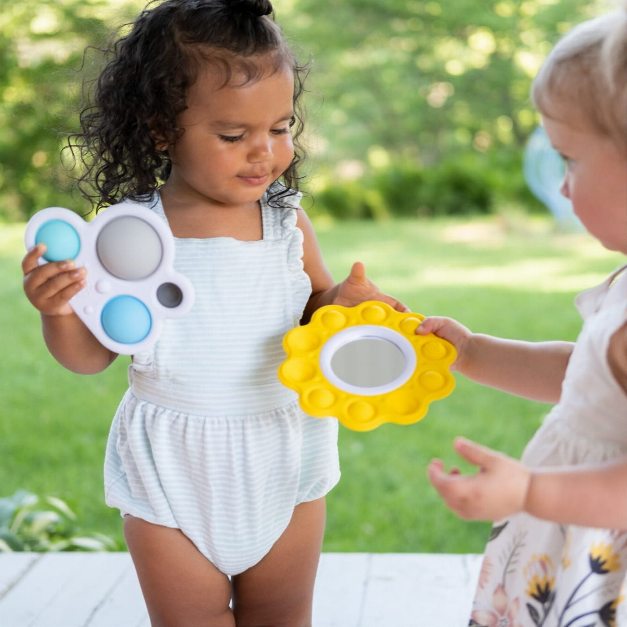 Fat Brain Toys Bąbelki Dimpl Słoneczko i Chmurka