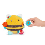 B.Toys Zabawka sensoryczna  Fuzzy Buzzy Pszczółka - 4kidspoint.pl