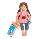 Our Generation Akcesoria dla lalki Well Traveled Luggage Set zestaw podróżny