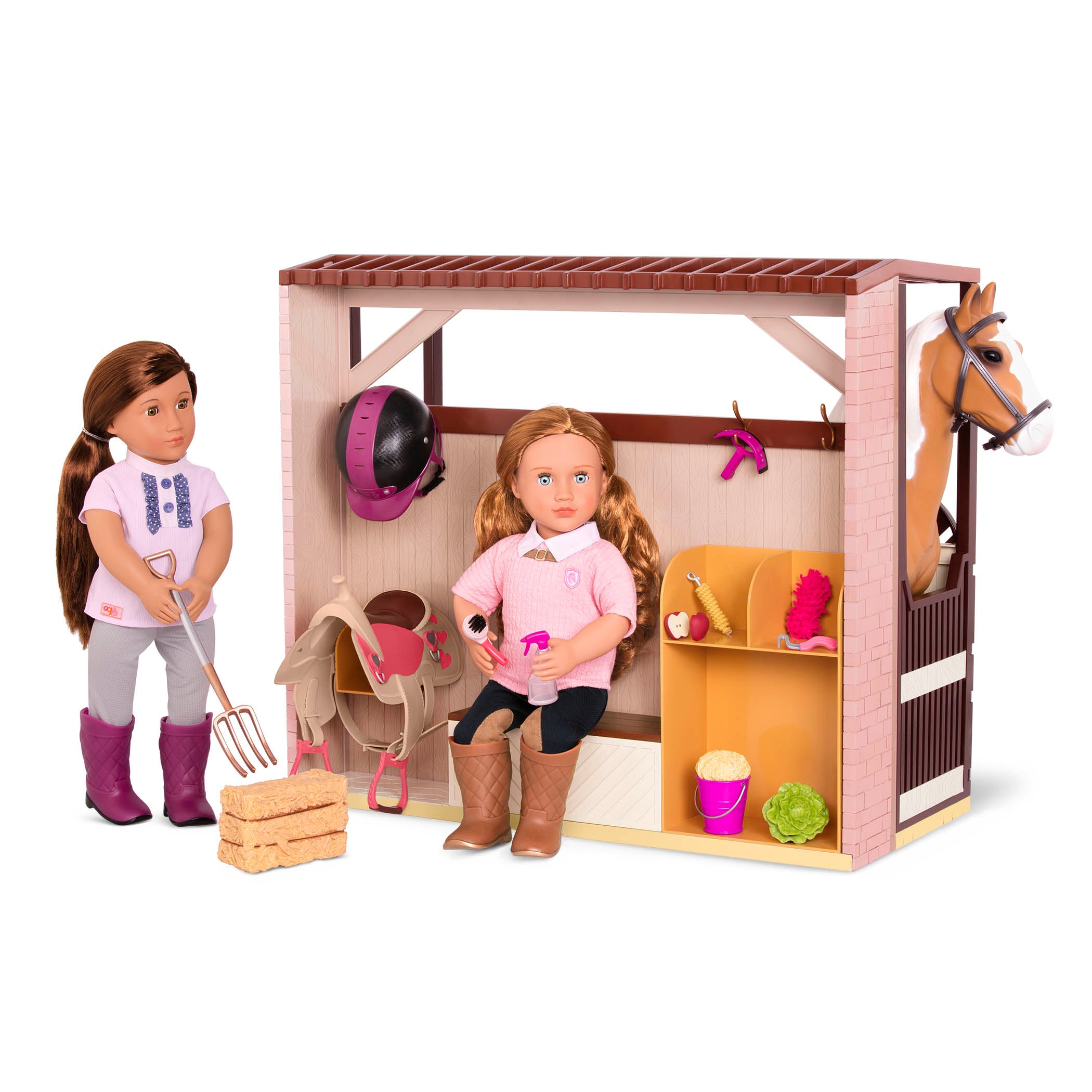 OurGeneration Zagroda dla koni Acres of adventure horse Barn - 4kidspoint.pl