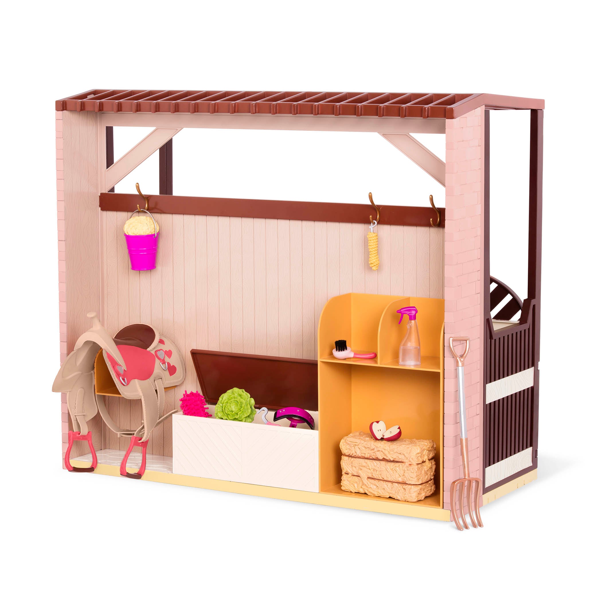 OurGeneration Zagroda dla koni Acres of adventure horse Barn - 4kidspoint.pl