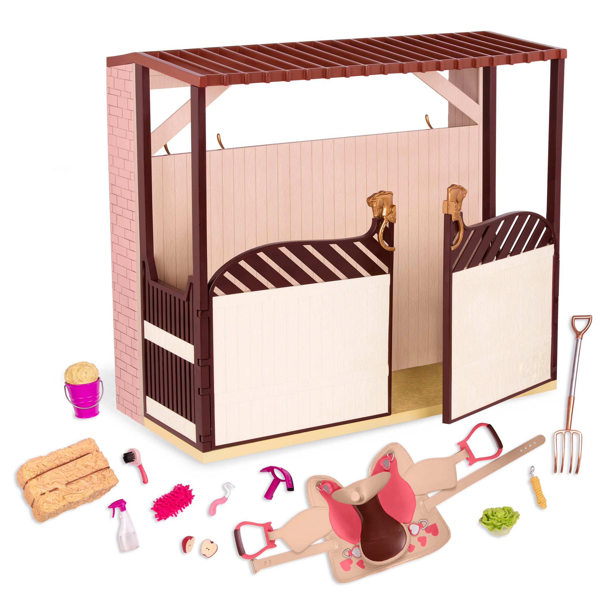 OurGeneration Zagroda dla koni Acres of adventure horse Barn - 4kidspoint.pl
