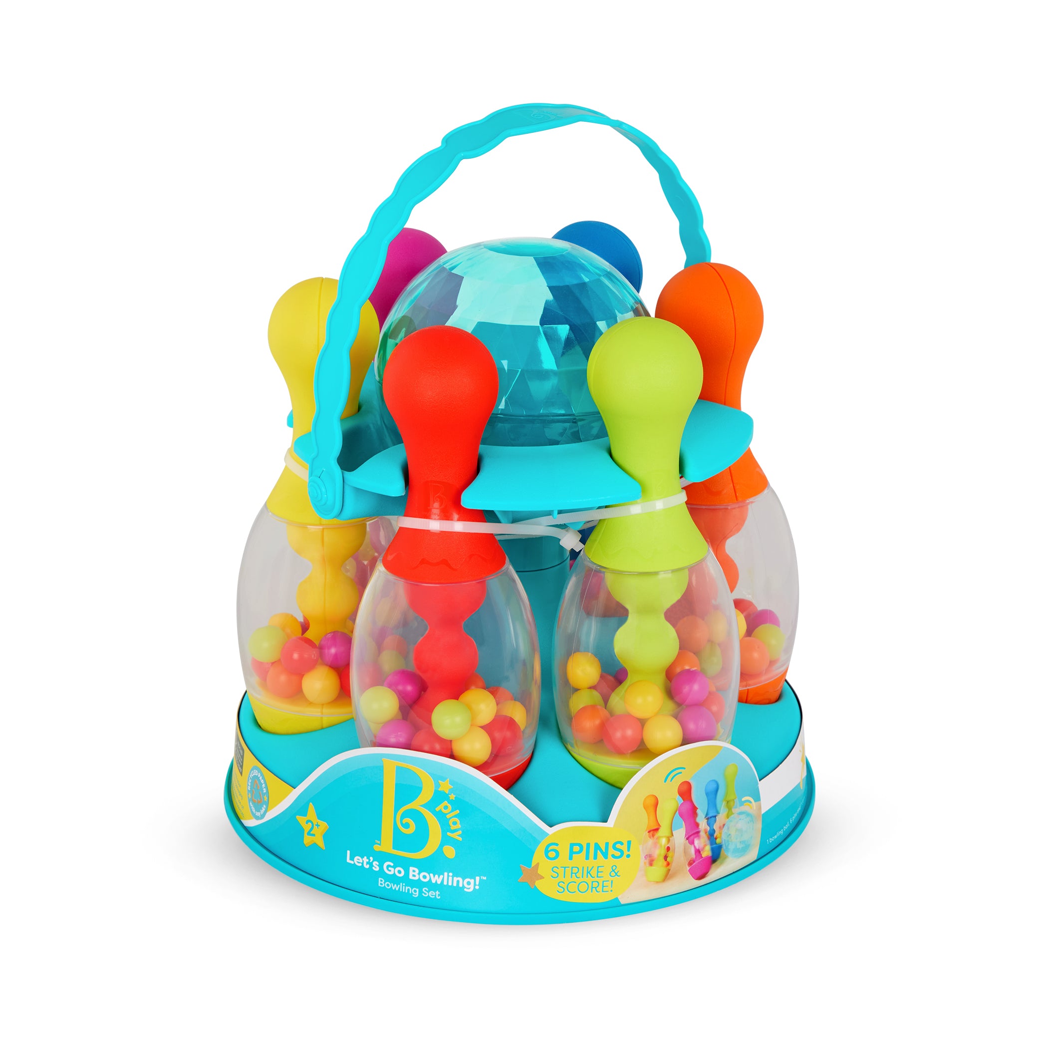 B.Toys Kręgle dla dzieci niebieskie