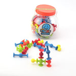 Fat Brain Toys Mini Przyssawki silikonowe 75 szt.