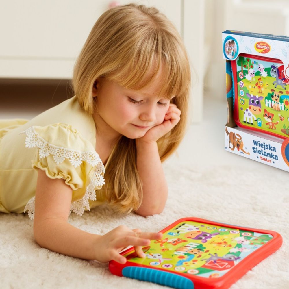 Dumel Discovery Tablet edukacyjny dla dzieci Wiejska Sielanka