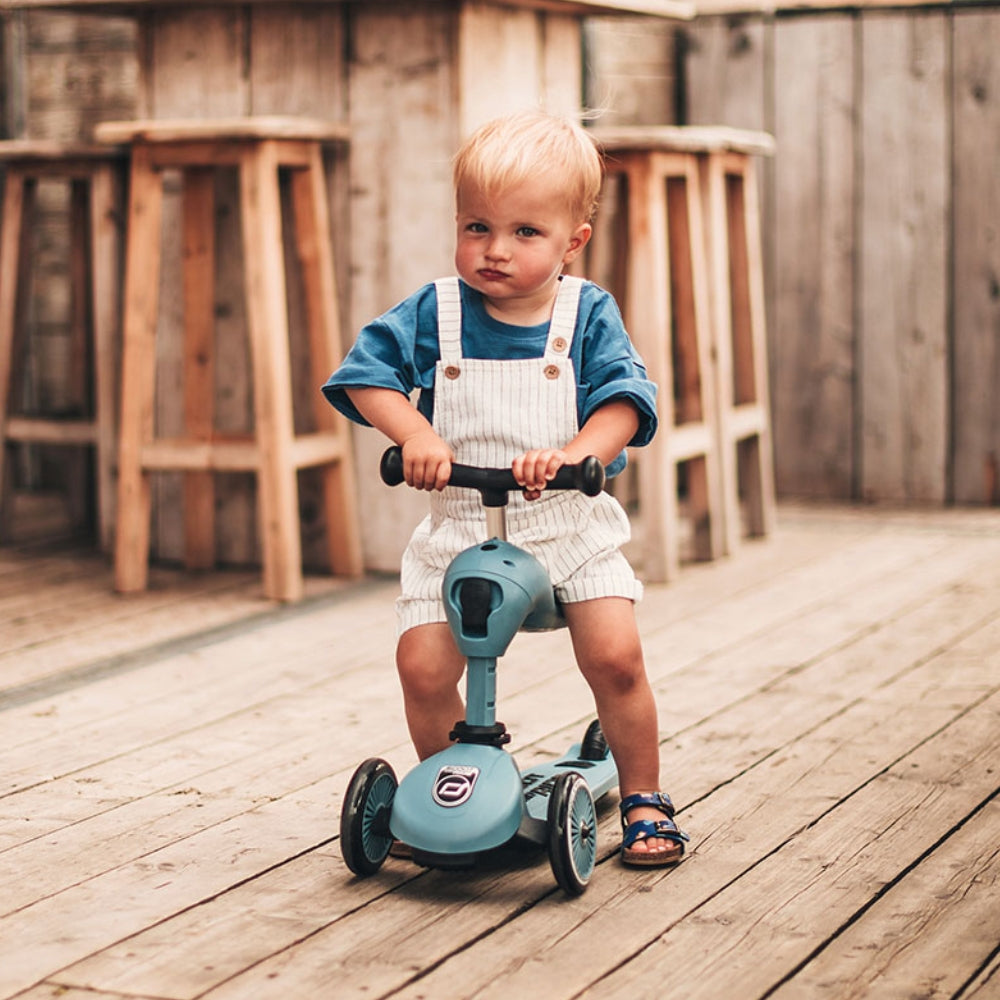 Scootandride Jeździk i hulajnoga Highwaykick 2w1 1-5 lat Blueberry