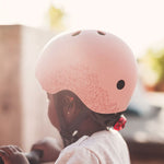 Scootandride Kask rowerowy dla dzieci XXS-S Rose Cat