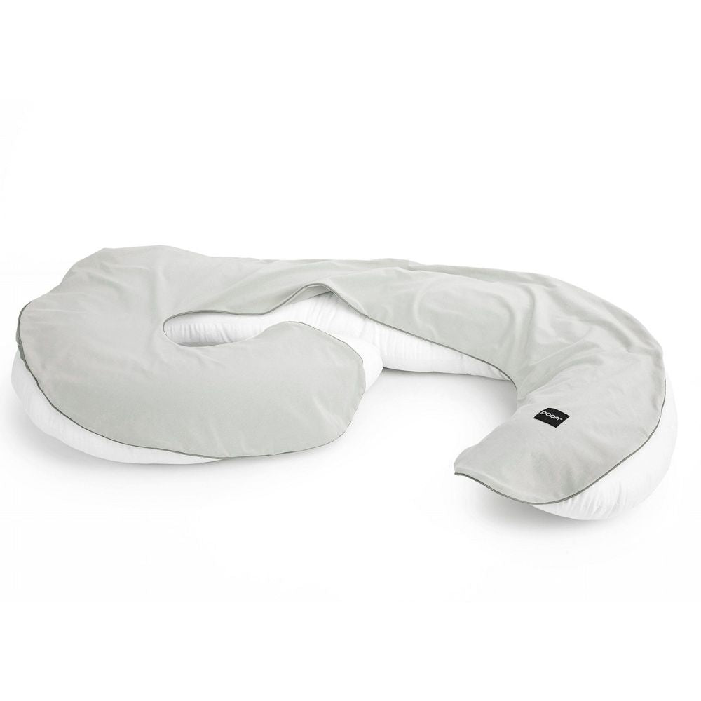 Poofi Poszewka na poduszkę ciążową Organic Jasny szary