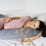 Poofi Poszewka na poduszkę ciążową Organic Jasny szary