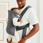 BABYBJORN nosidełko dla niemowlaka MINI 3D Jersey Dark grey