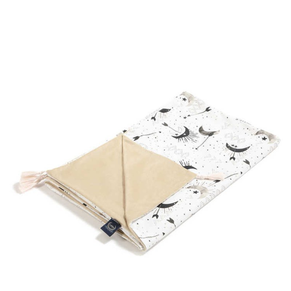 La Millou Kocyk dla dziecka 110 x 140 cm Bright Luna Sand