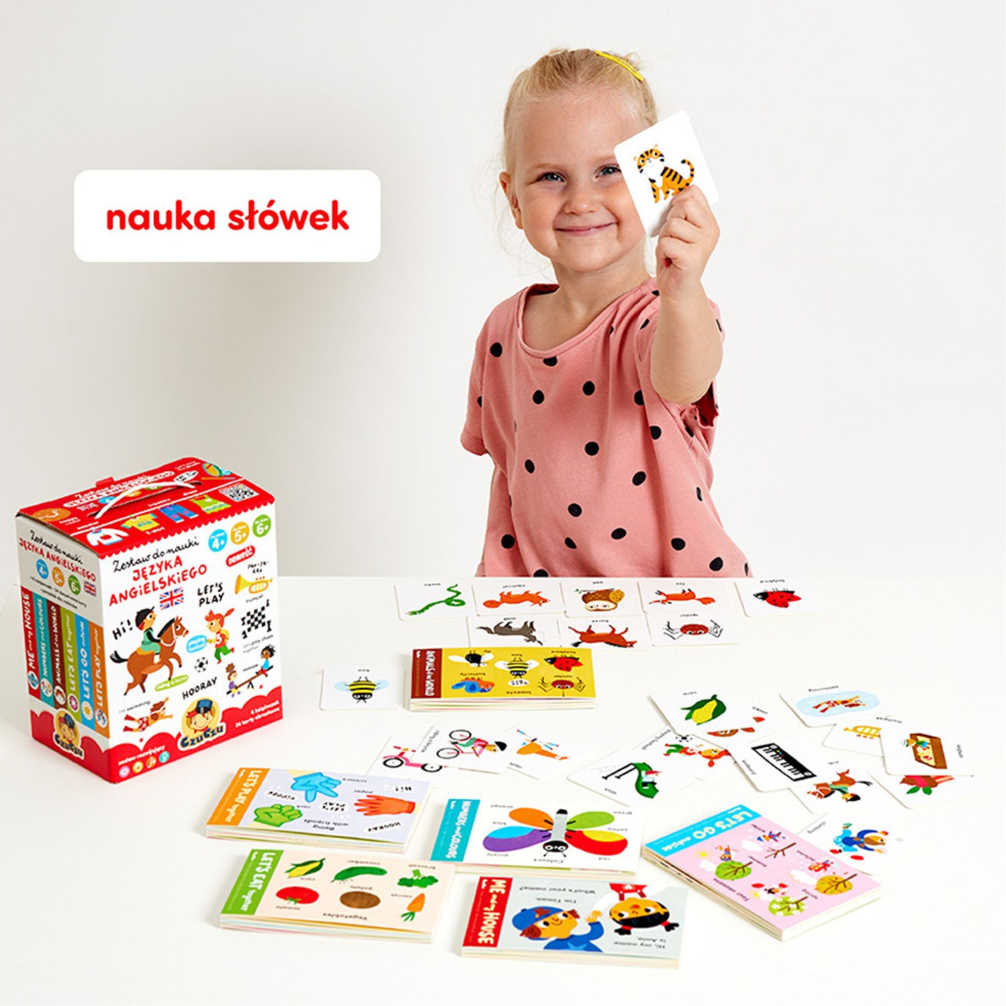 CzuCzu Książeczki dla dzieci 4,5,6+ Nauka języka angielskiego