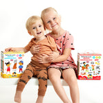 CzuCzu Książeczki dla dzieci 4,5,6+ Nauka języka angielskiego