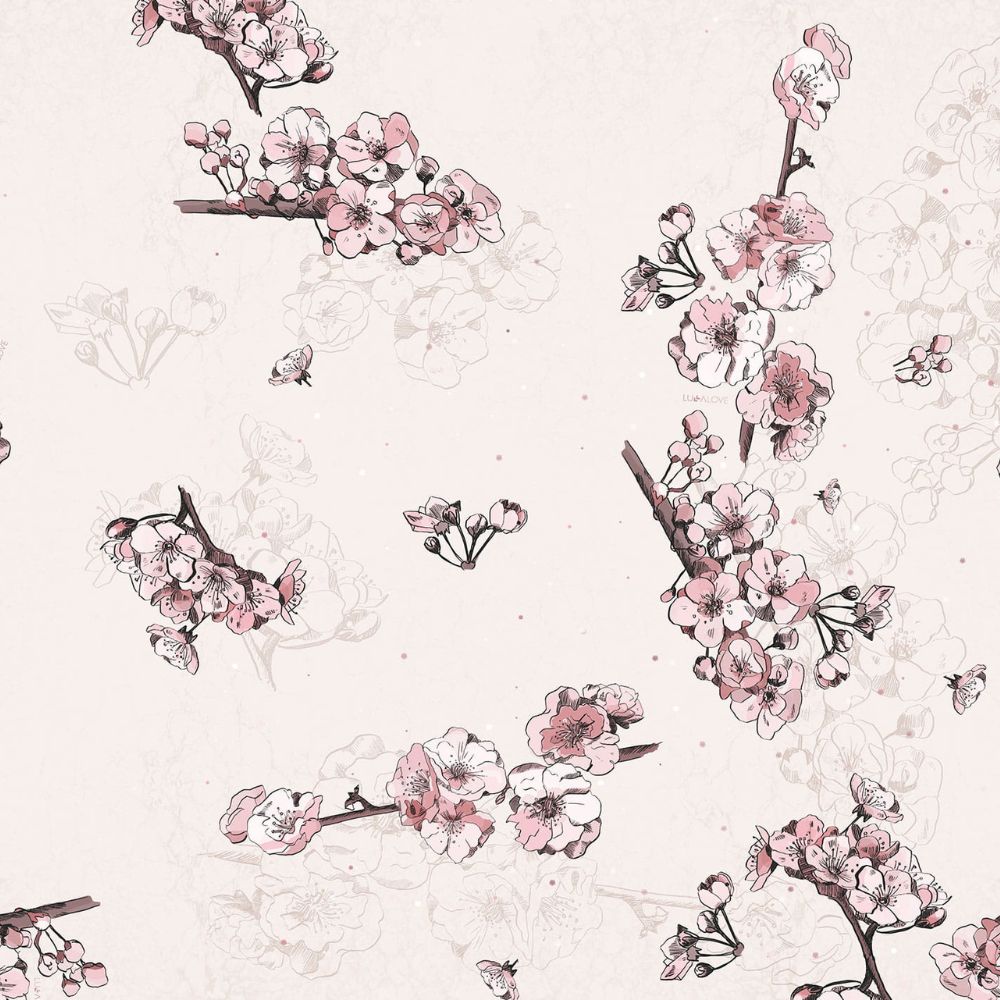 Lullalove Kołderka dla niemowlaka i starszaka sakura