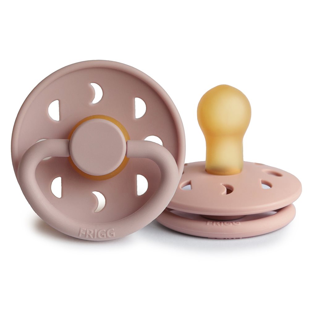 Frigg Smoczek kauczukowy okrągły Moon Blush 6m+