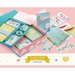 Djeco Kuferek z zestawem papierniczym Papeteria Charlotte - 4kidspoint.pl