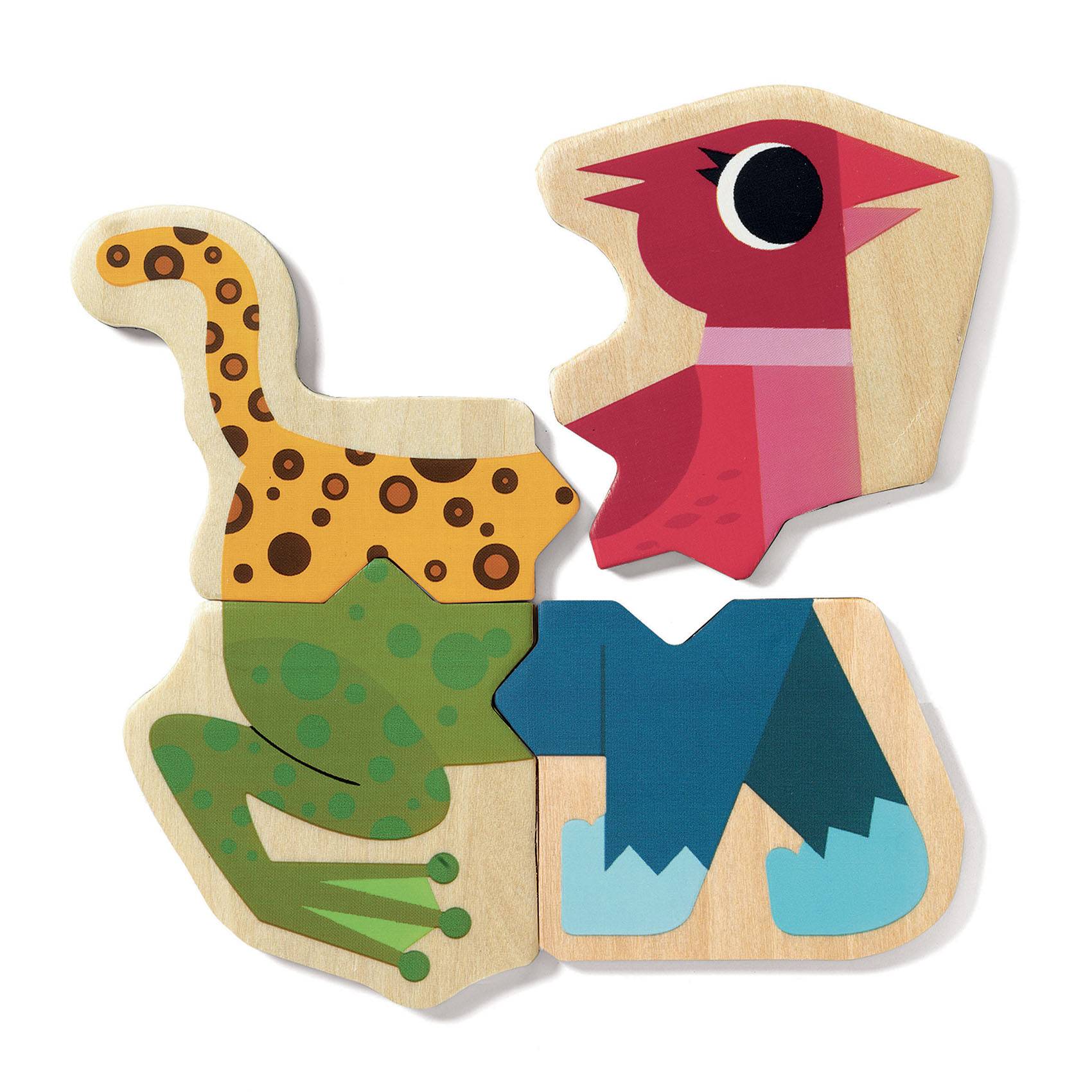 Djeco Magnetyczne puzzle Magnesy Zwierzątka - 4kidspoint.pl