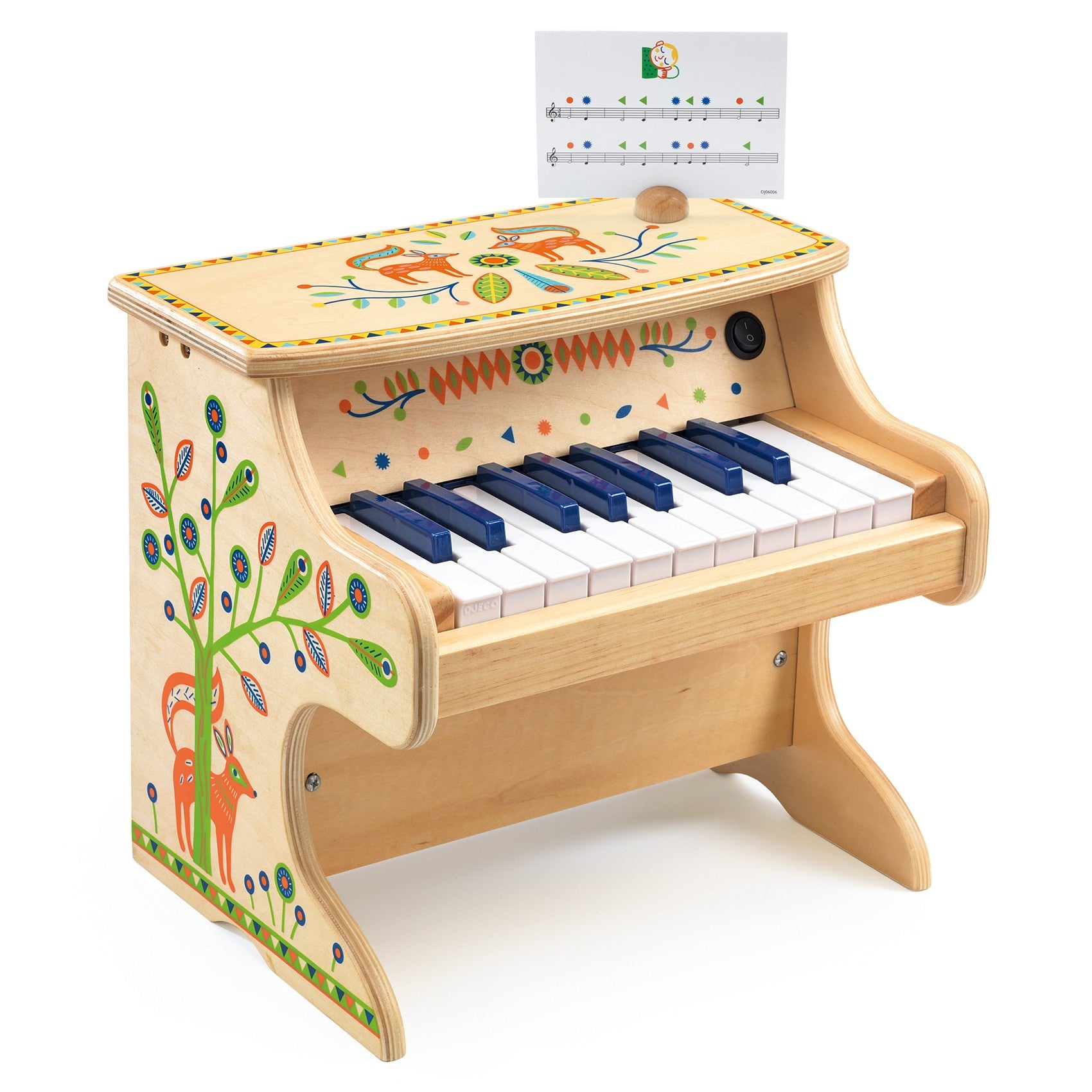 Djeco Pianino dla dzieci elektroniczne - 4kidspoint.pl