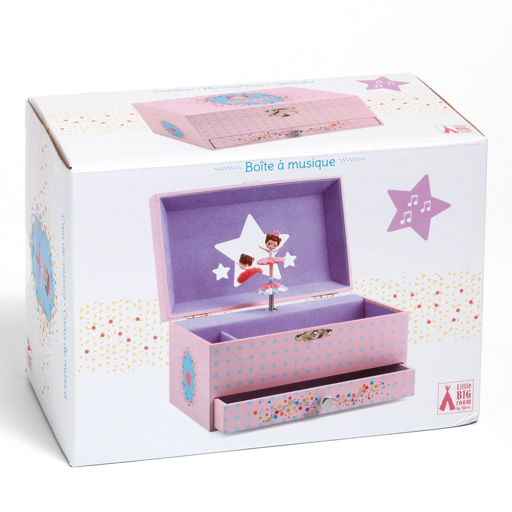 Djeco Szkatułka z pozytywką Ballerina - 4kidspoint.pl