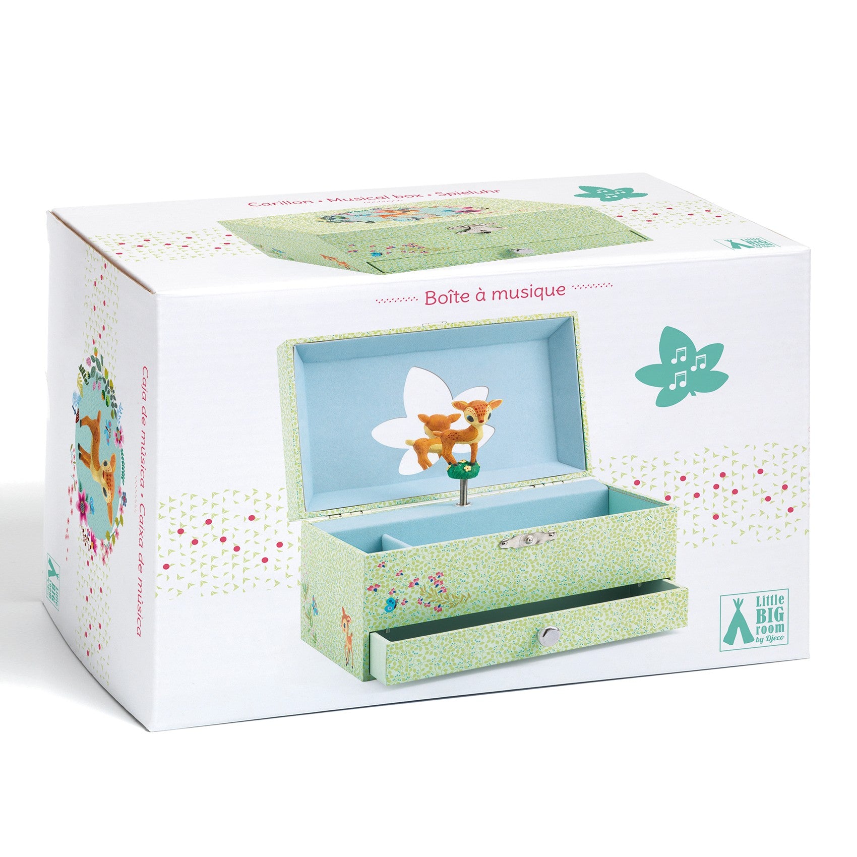 Djeco Szkatułka z pozytywką The Fawn - 4kidspoint.pl