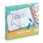 Djeco Eduludo Krok po kroku nauka rysowania symetria osiowa - 4kidspoint.pl