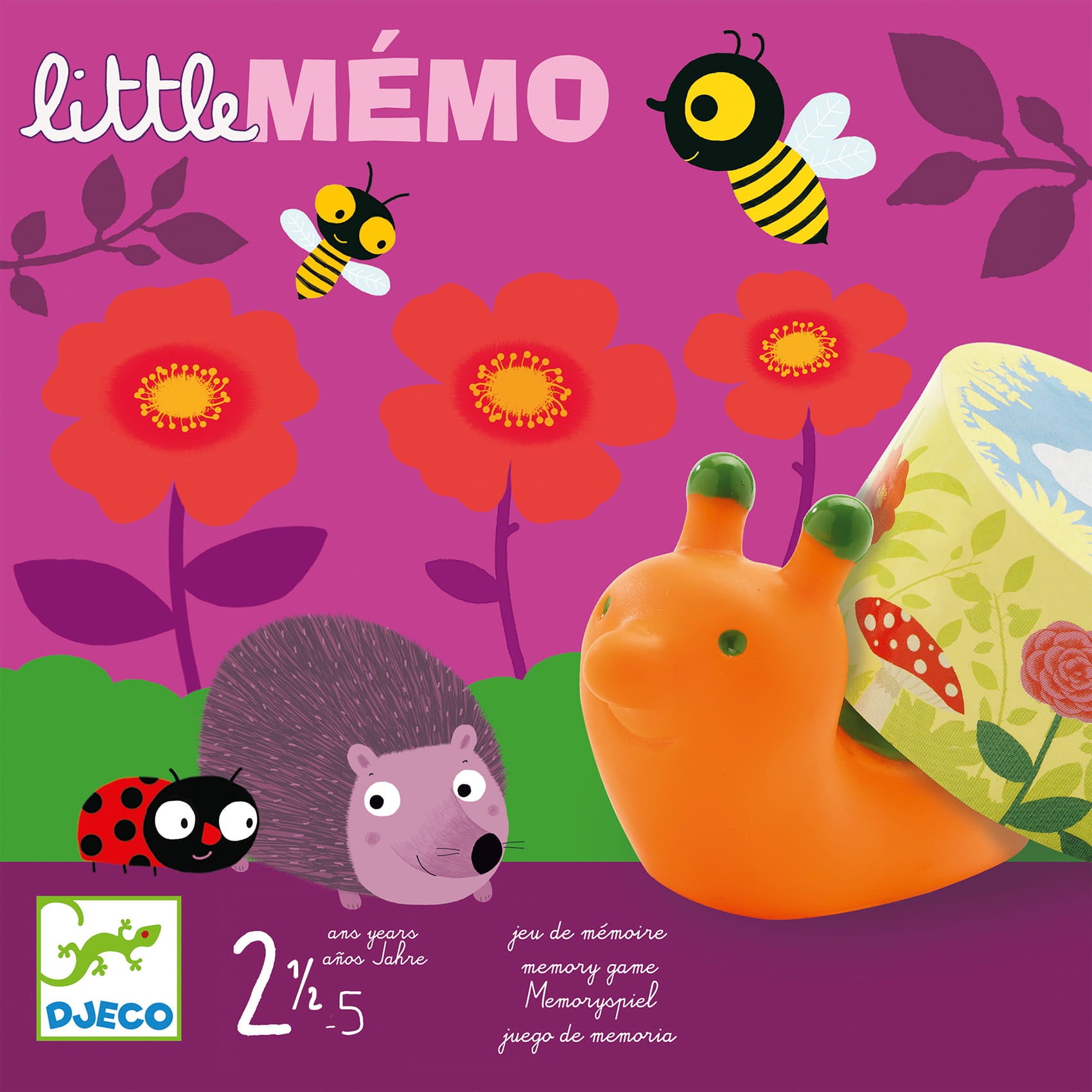 Djeco Gra edukacyjna pamięciowa Little Memo - 4kidspoint.pl