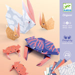Djeco Zestaw kreatywny Origami Zwierzęta - 4kidspoint.pl