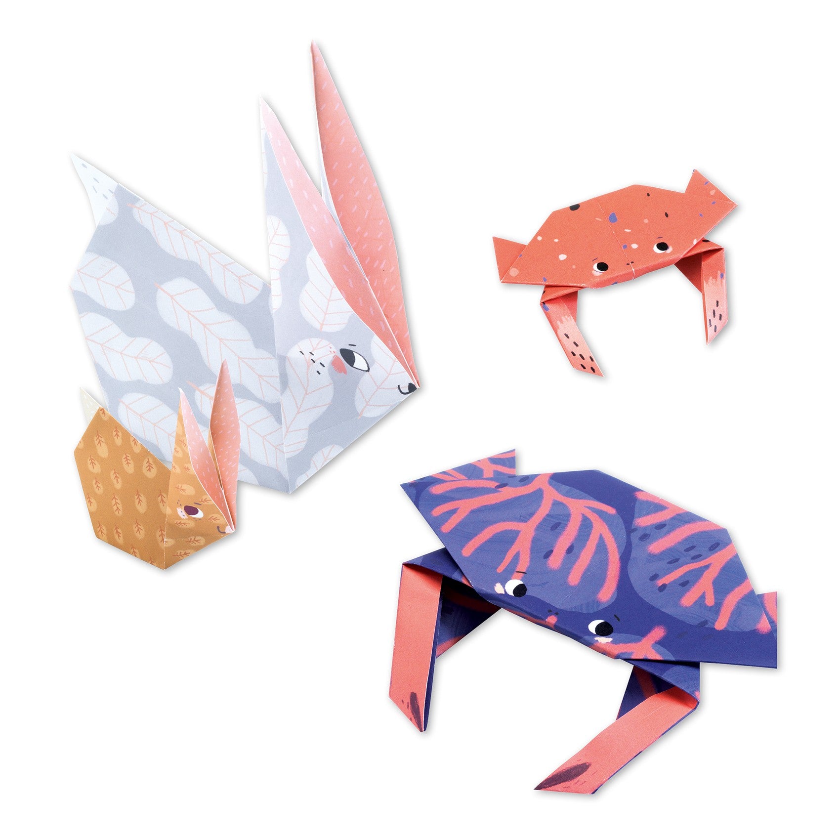 Djeco Zestaw kreatywny Origami Zwierzęta - 4kidspoint.pl