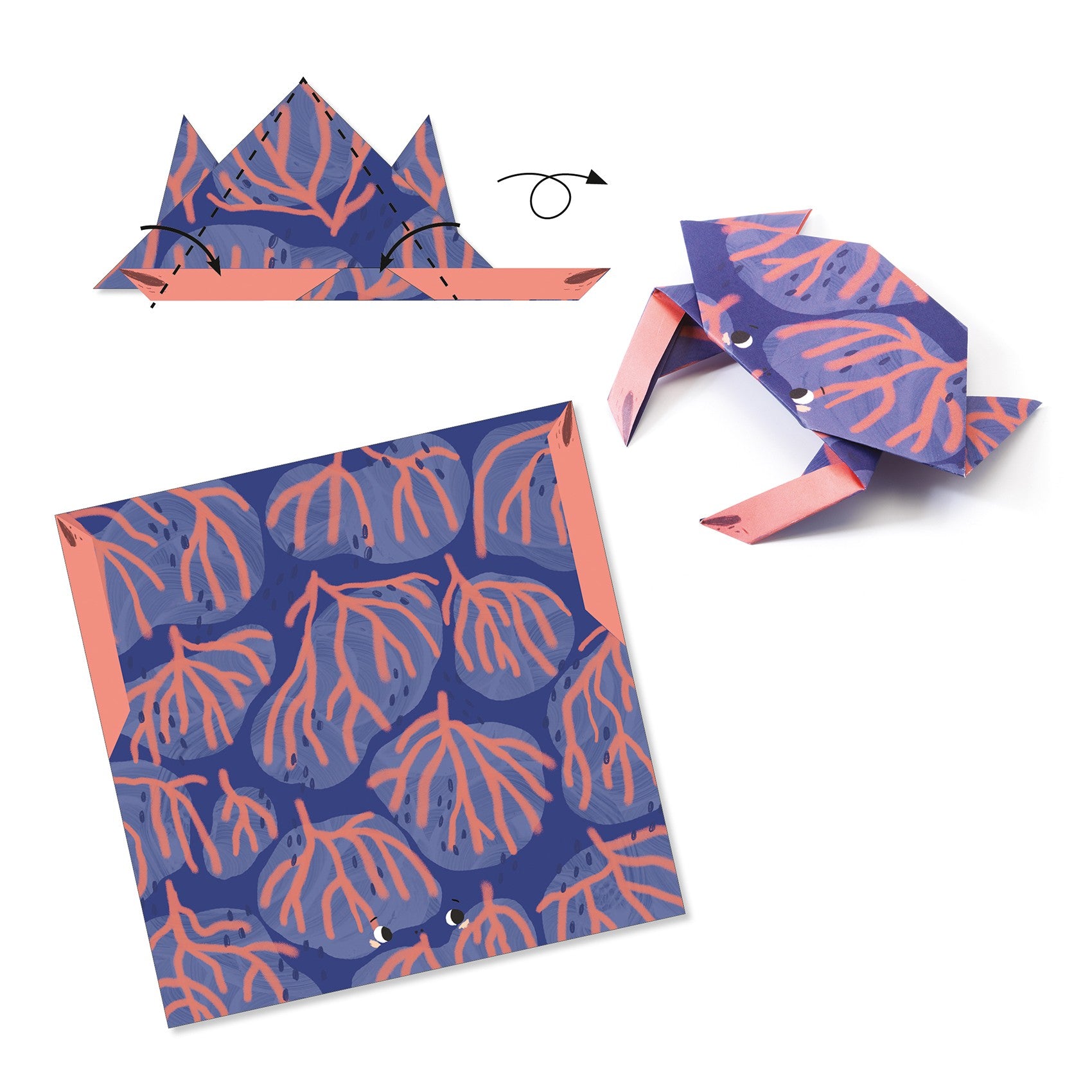 Djeco Zestaw kreatywny Origami Zwierzęta - 4kidspoint.pl