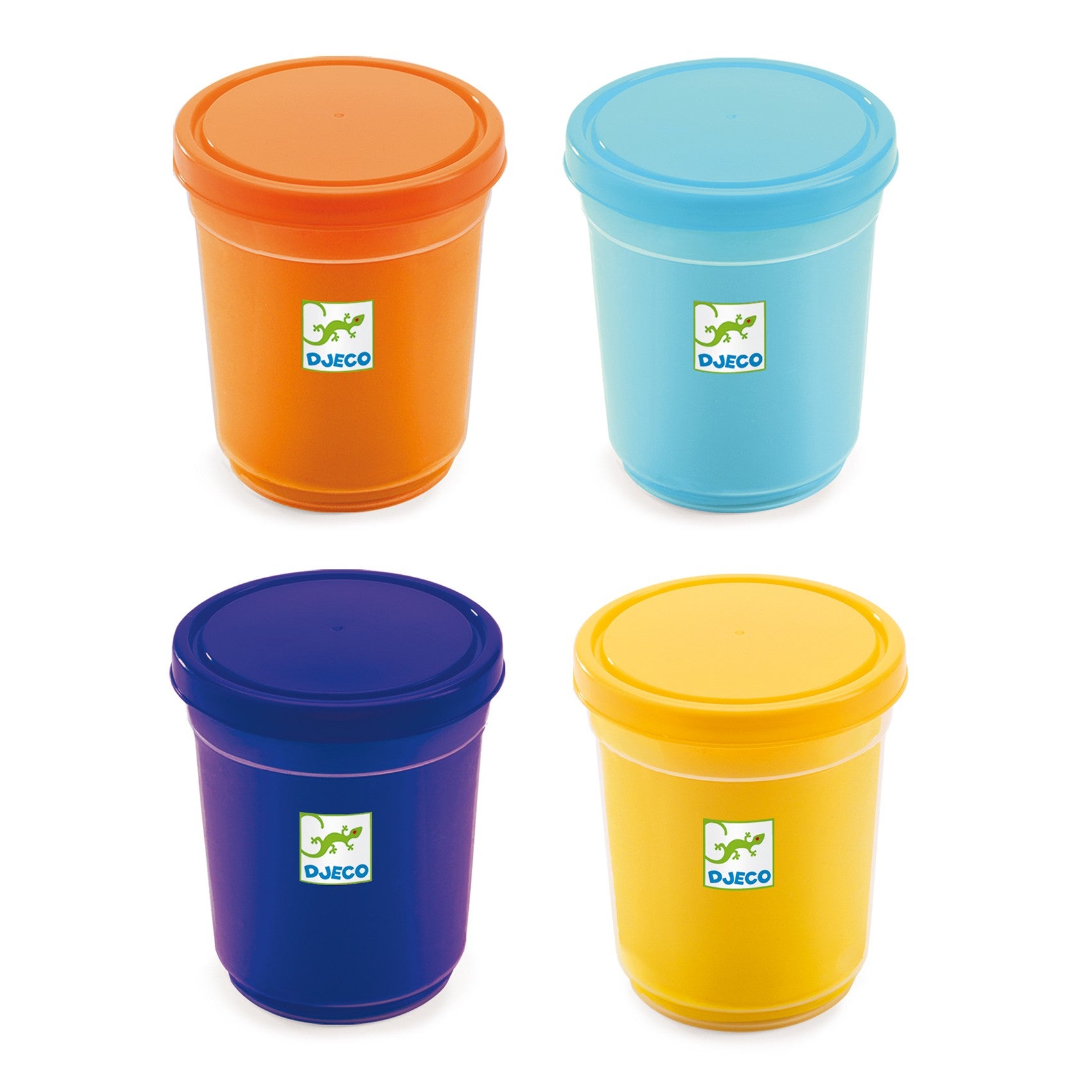 Djeco Masa Plastyczna 4 szt. Plain - 4kidspoint.pl