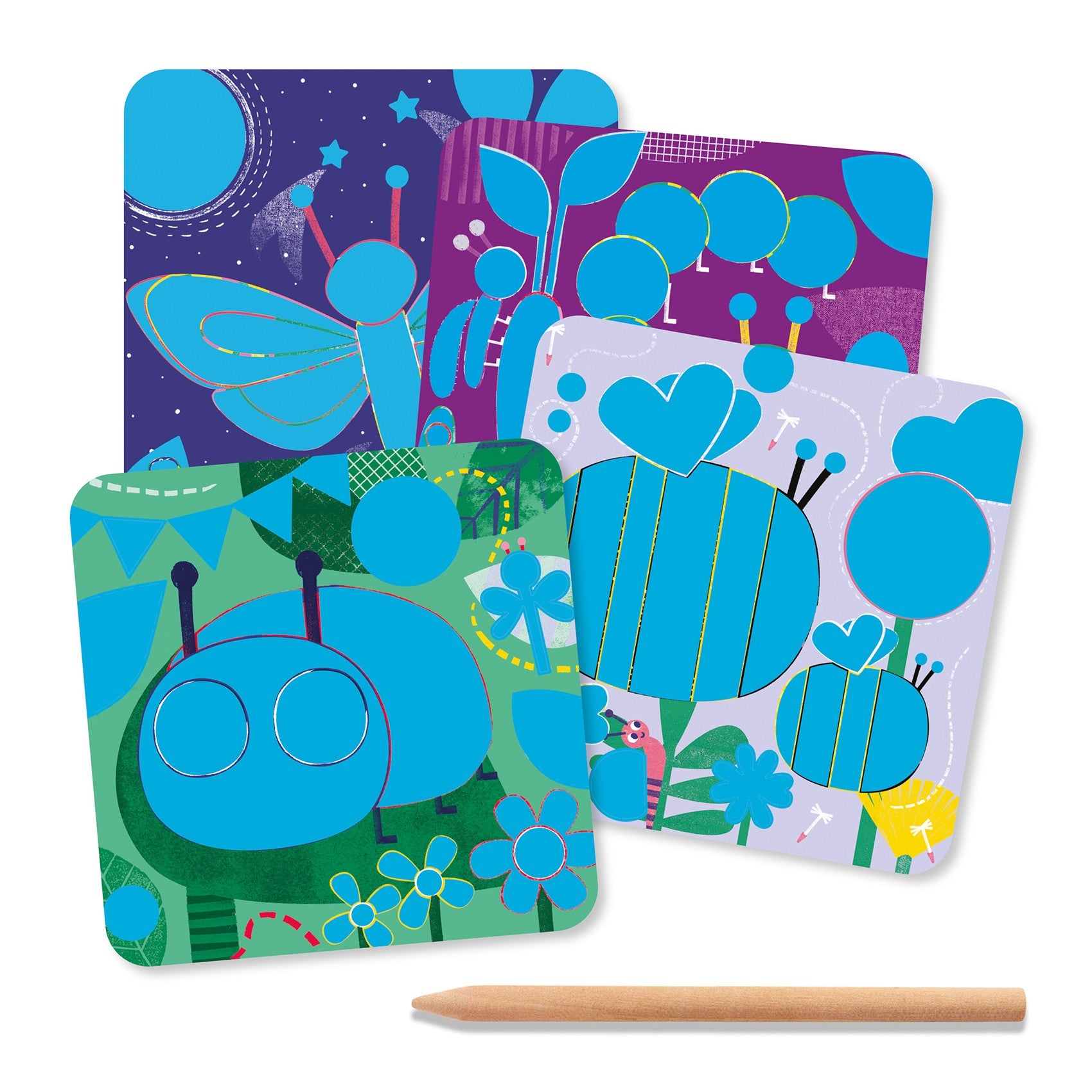 Djeco Wydrapywanka dla dzieci Owady - 4kidspoint.pl