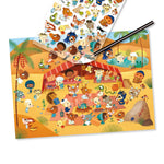 Djeco Kalkomania dla dzieci Krajobrazy - 4kidspoint.pl