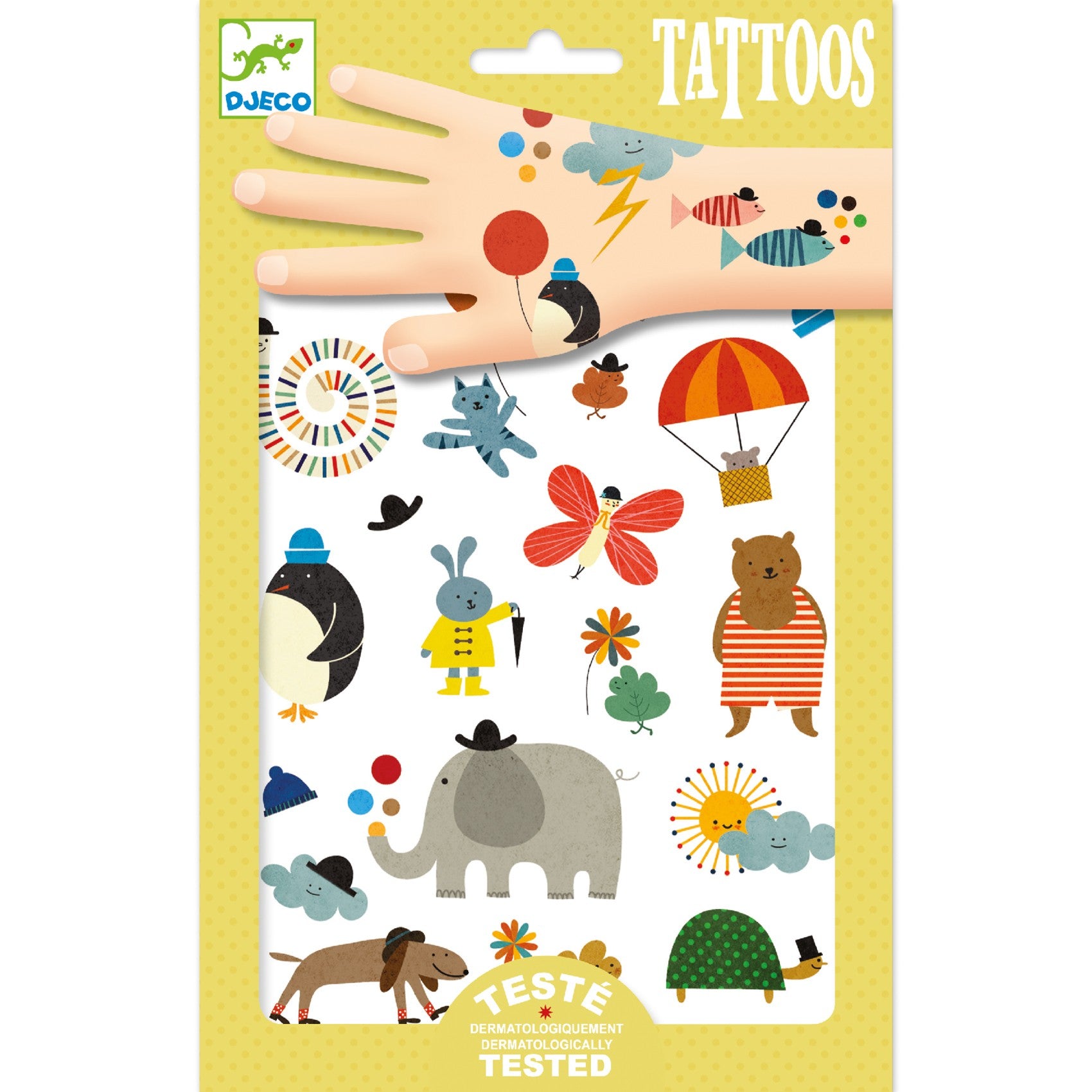 Djeco Tatuaże Malutkie rzeczy - 4kidspoint.pl