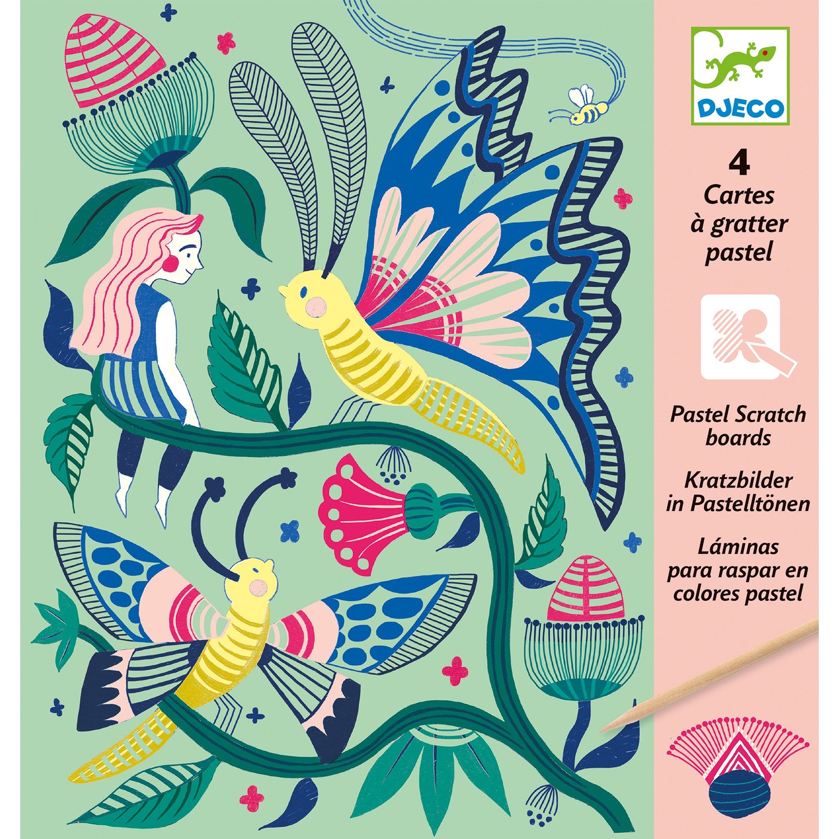 Djeco Wydrapywanka Tajemniczy Ogród - 4kidspoint.pl