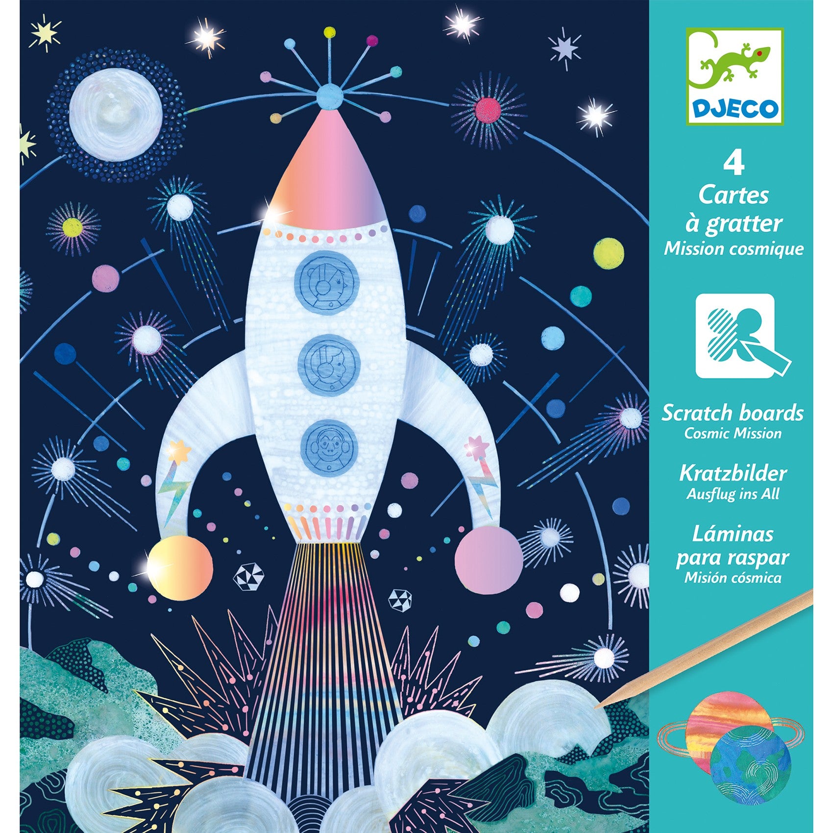Djeco Wydrapywanka Kosmos - 4kidspoint.pl