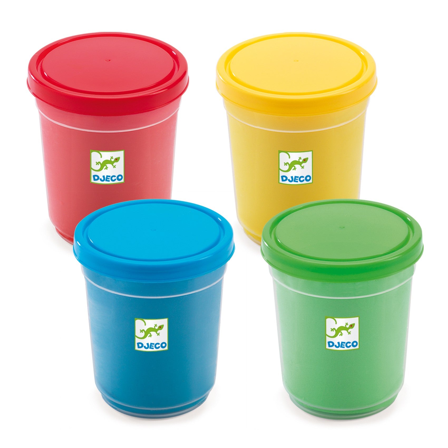 Djeco Tuby masa plastyczna 4szt. - 4kidspoint.pl
