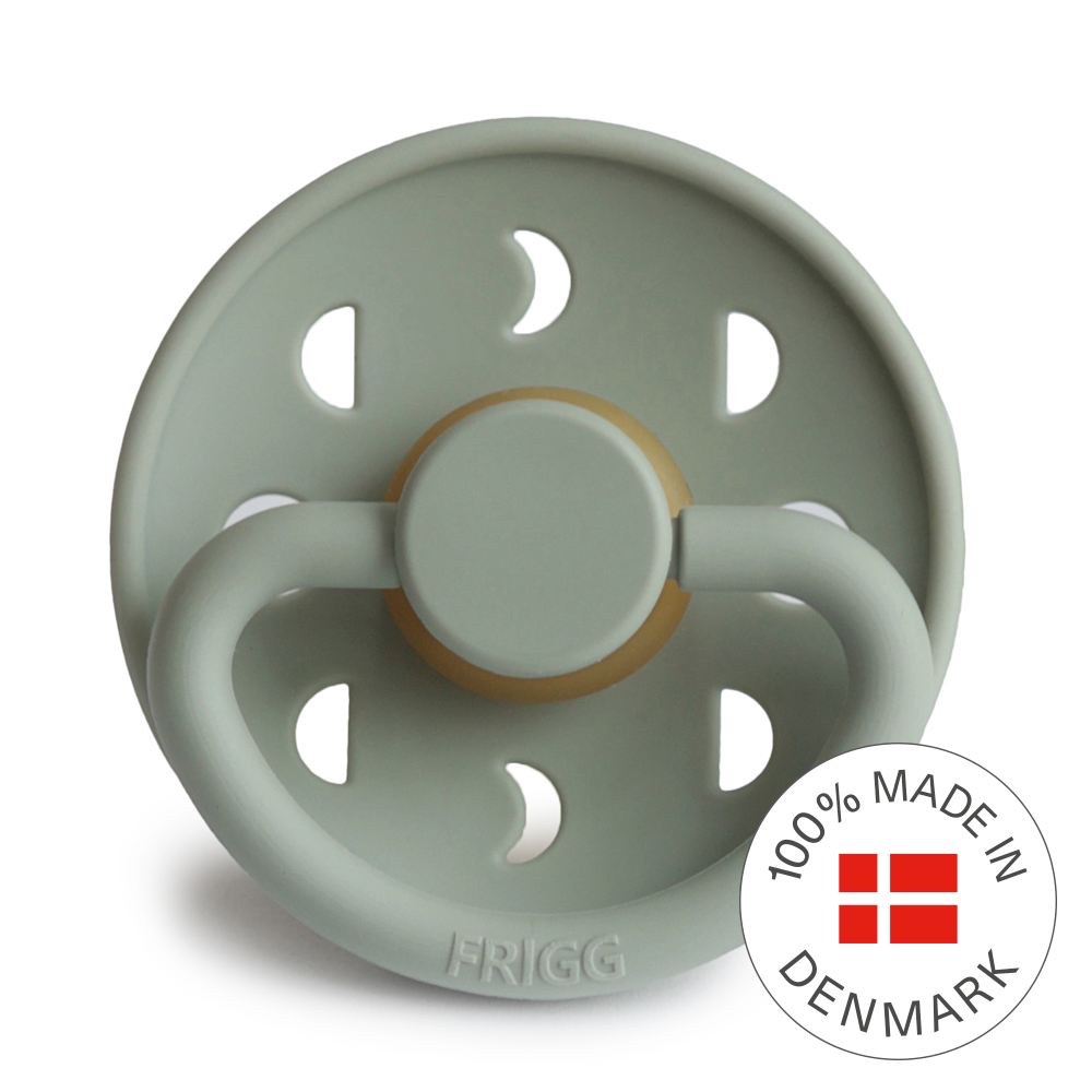 Frigg Smoczek kauczukowy okrągły Moon Sage 6m+
