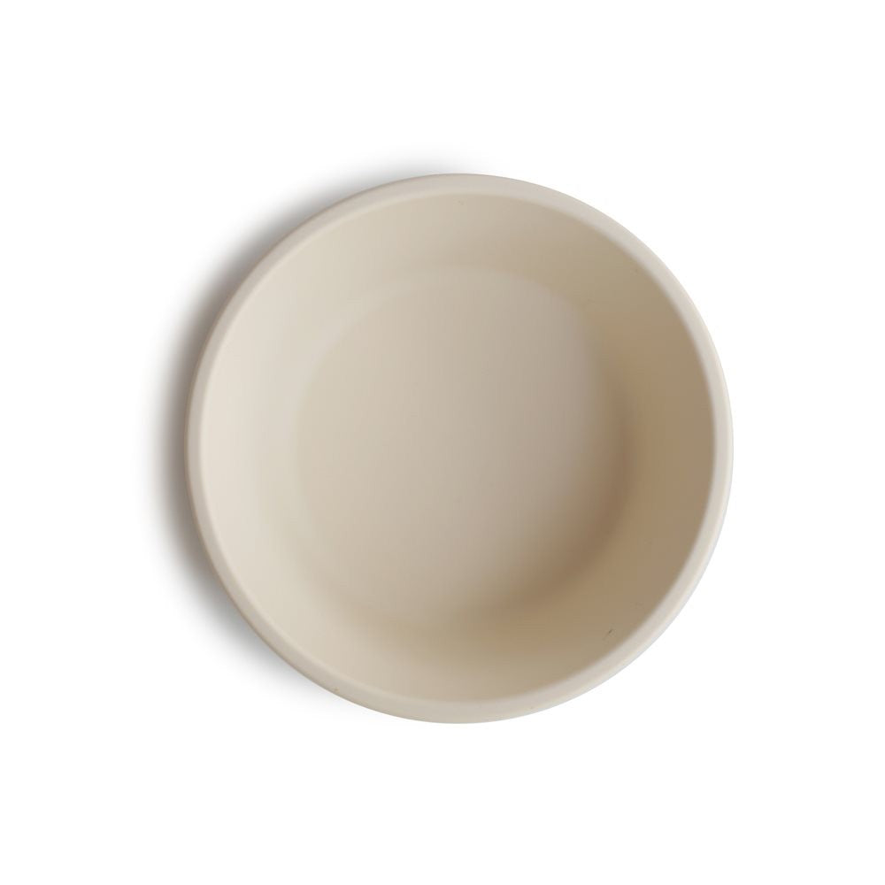 Mushie Silikonowa miseczka z przyssawką Ivory