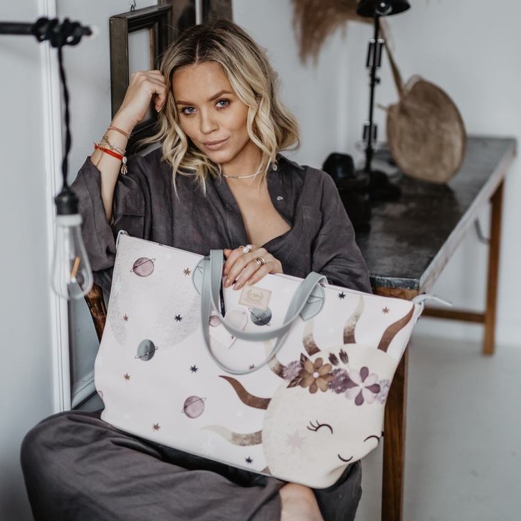 La Millou Torba Feeria Premium Zip By Whatannawears Fly me to the Moon Nude rozmiar L