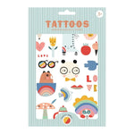 Petit Monkey Zmywalne tatuaże dla dzieci Panda love