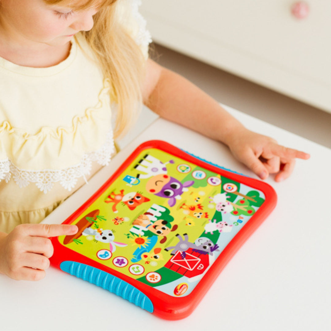 Dumel Discovery Tablet edukacyjny dla dzieci Wiejska Sielanka