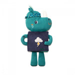 Lilliputiens Książeczka sensoryczna Przytulanka Nosorożec Marius