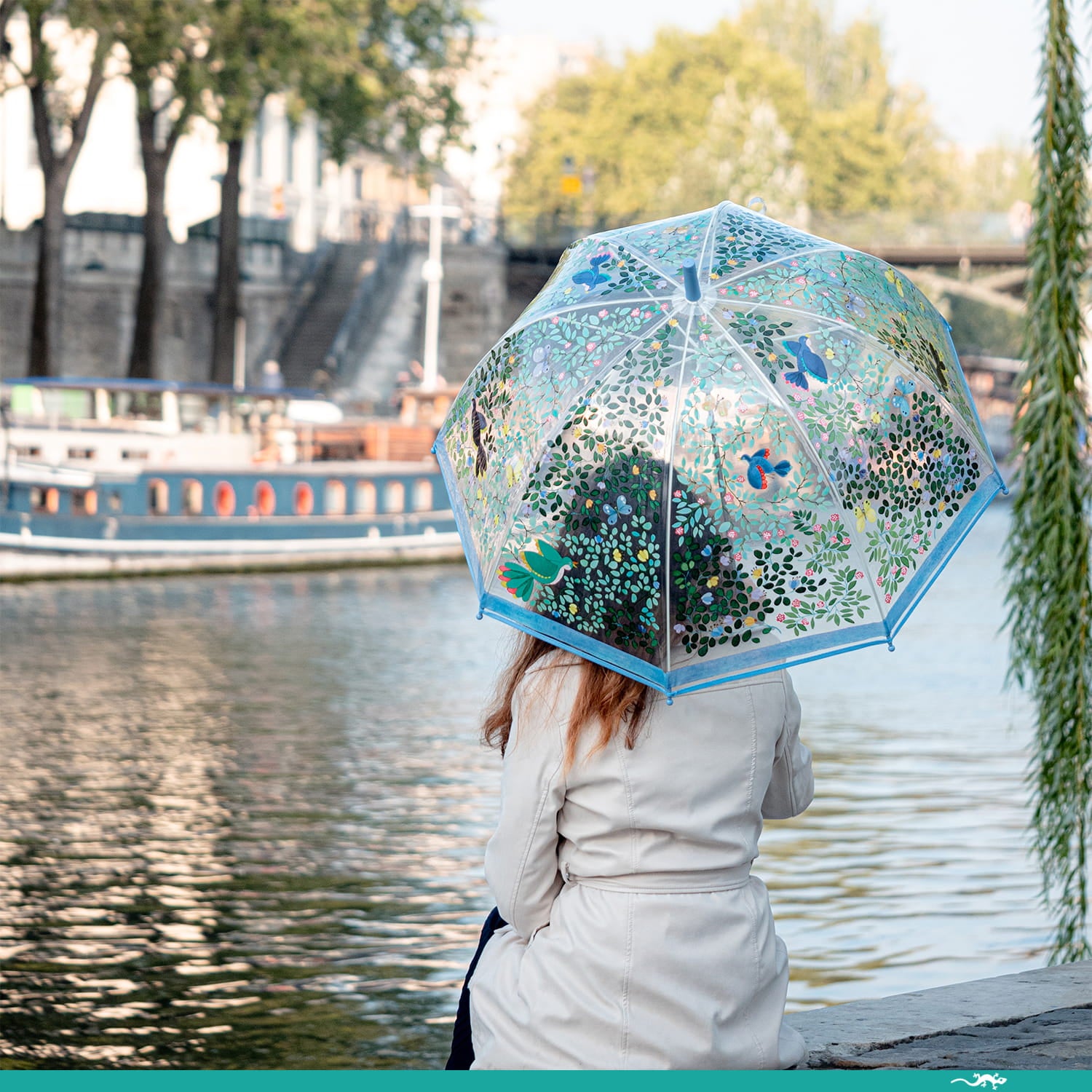 Djeco Parasol przeciwdeszczowy Ptaki - 4kidspoint.pl