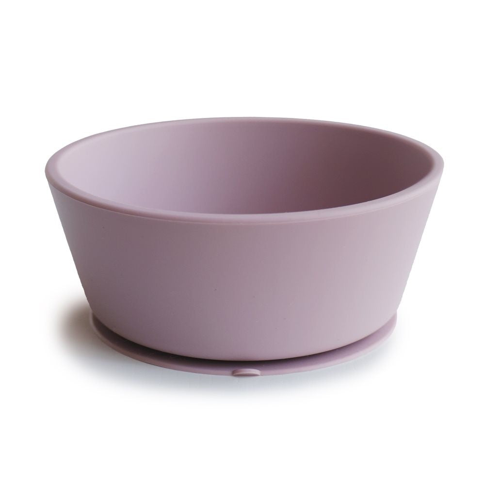Mushie Silikonowa miseczka z przyssawką Soft Lilac