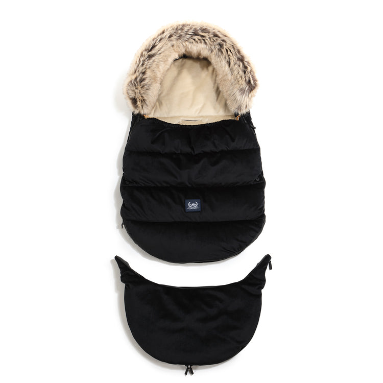 La Millou Śpiworek do wózka Aspen Winterproof Stroller Bag Combo Black