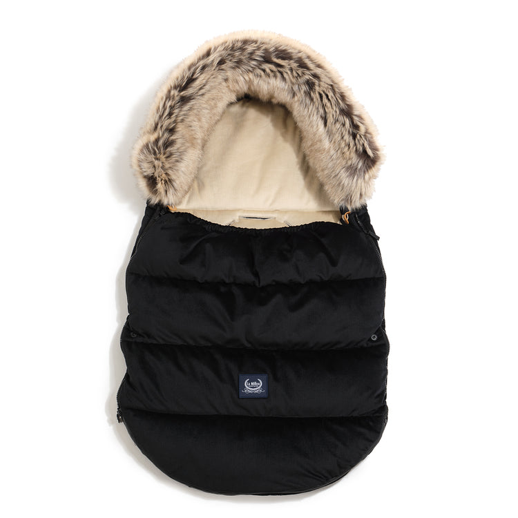 La Millou Śpiworek do wózka Aspen Winterproof Stroller Bag Combo Black